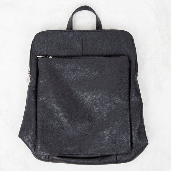 Bruschini Handbags - NEW Italian Leather Convertible Backpack Crossbody Bag Unisex